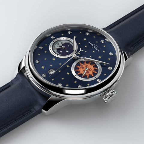 STAR CHRONICLE QUARTZ SILVER NIGHT