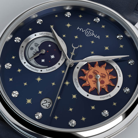 STAR CHRONICLE QUARTZ SILVER NIGHT