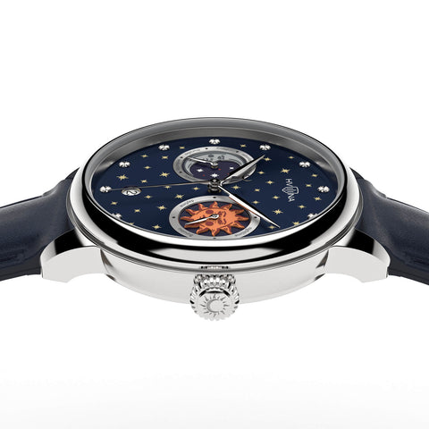 STAR CHRONICLE QUARTZ SILVER NIGHT