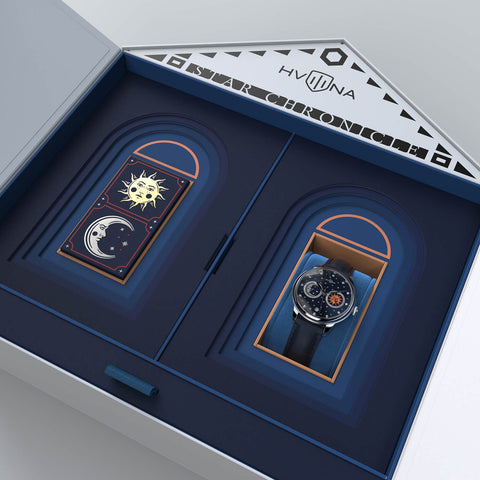 STAR CHRONICLE QUARTZ SILVER NIGHT