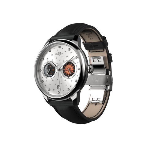 STAR CHRONICLE QUARTZ SILVER PEARL