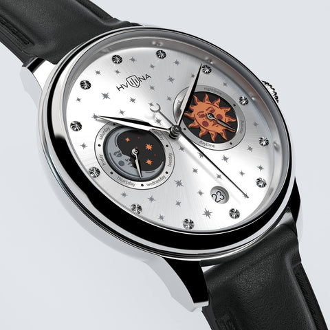 STAR CHRONICLE QUARTZ SILVER PEARL