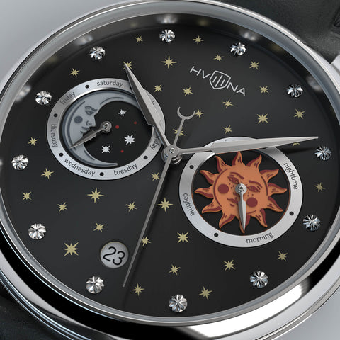 STAR CHRONICLE QUARTZ SILVER SPACE