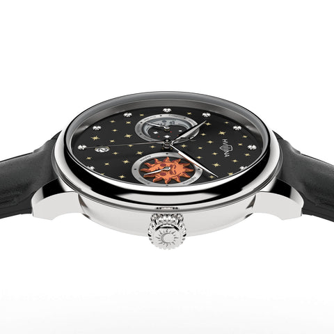 STAR CHRONICLE QUARTZ SILVER SPACE