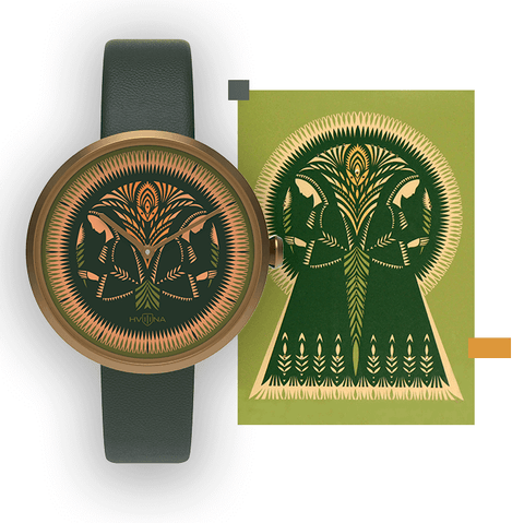 VYCINANKA PAPARAĆ-KVIETKA (FERN FLOWER GOLD)